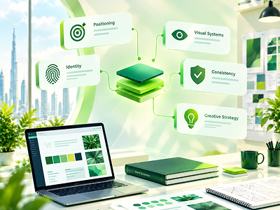 Branding strategy illustration